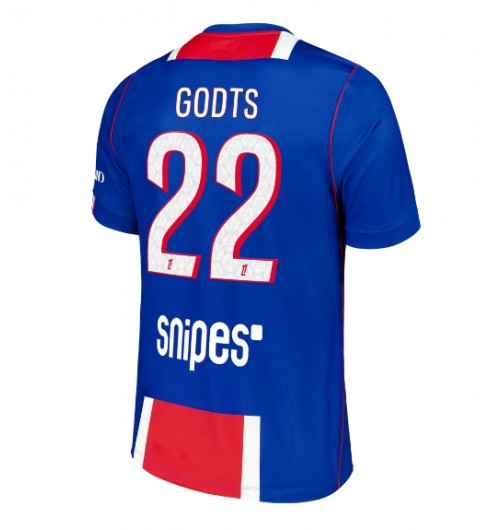Paris Saint-Germain Mika Godts #22 Domácí Dres 2026-27 Krátký Rukáv Paris Saint-Germain Mika Godts #22 Domácí Dres 2026-27 Krátký Rukáv